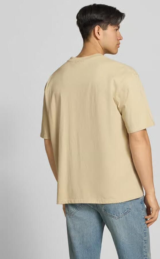 PEGADOR Oversized T-shirt met 1 2-mouwen model 'Towson' - Foto 3