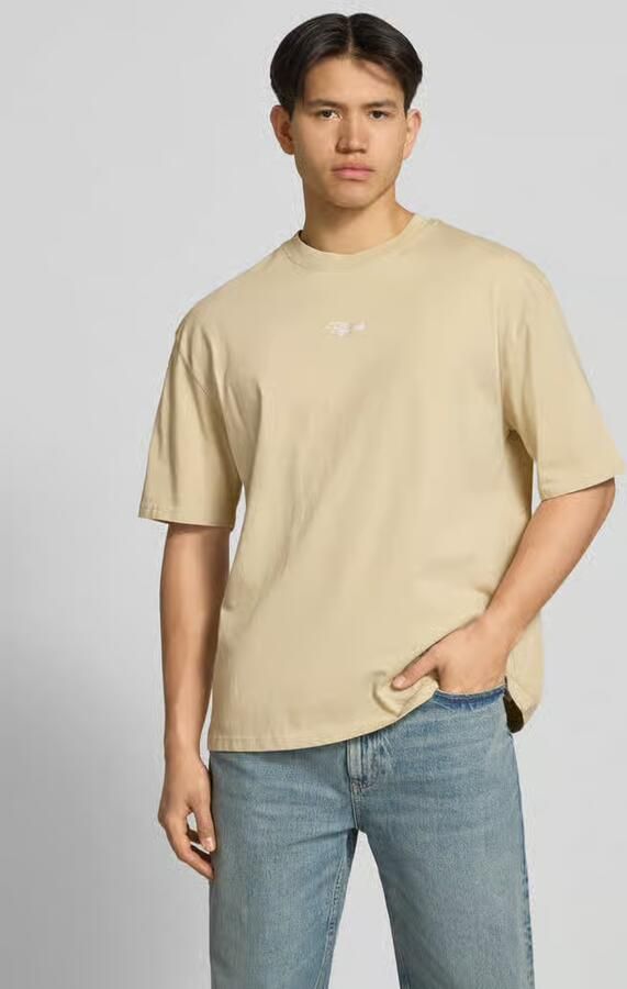 PEGADOR Oversized T-shirt met 1 2-mouwen model 'Towson' - Foto 2