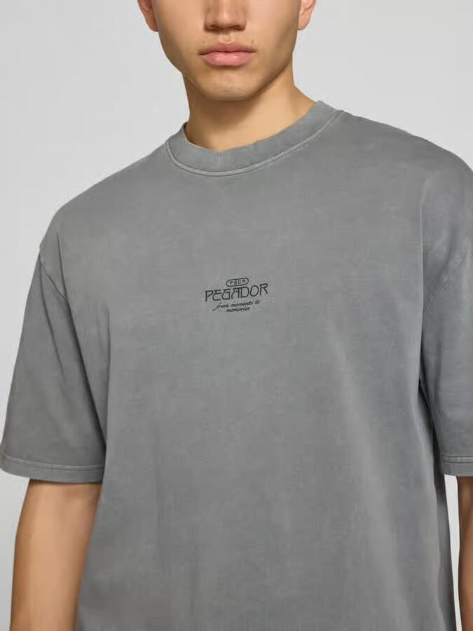 PEGADOR Oversized T-shirt met 1 2-mouwen model 'Trebic'
