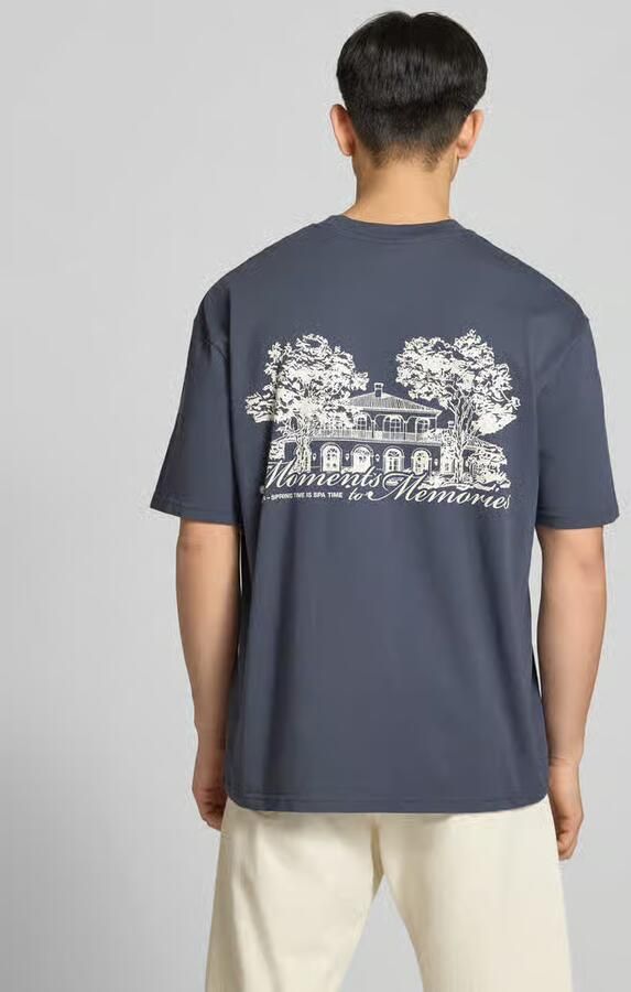 PEGADOR Oversized T-shirt met labeldetail model 'Rochefort' - Foto 3
