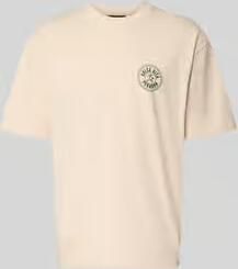 PEGADOR Oversized T-shirt met labelprint