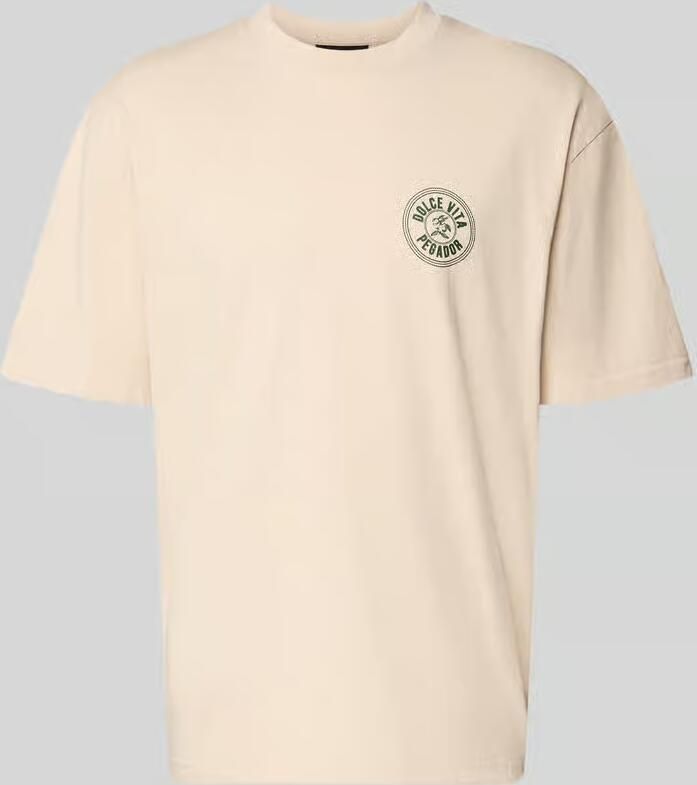 PEGADOR Oversized T-shirt met labelprint - Foto 2