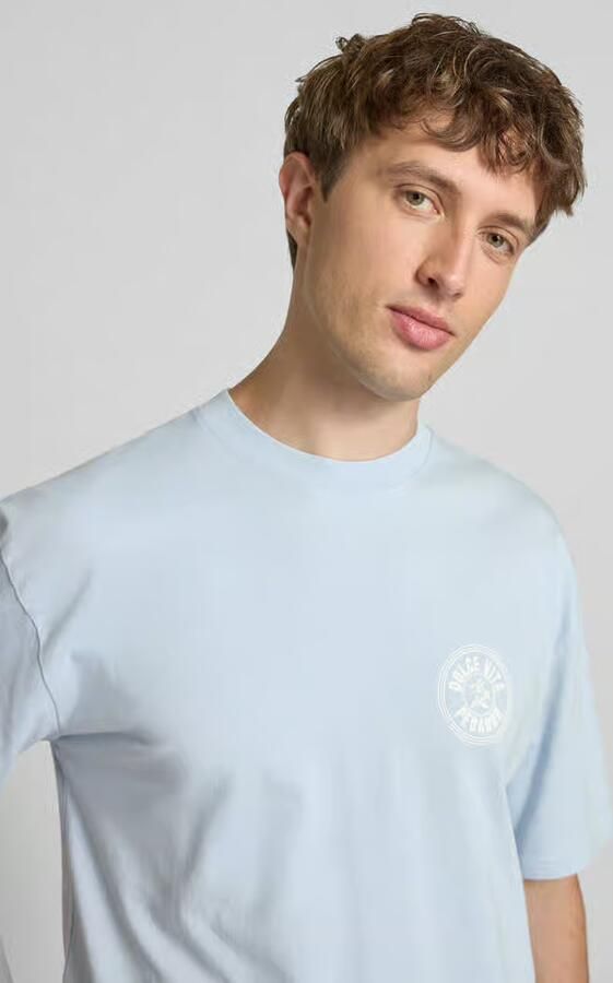 PEGADOR Oversized T-shirt met labelprint