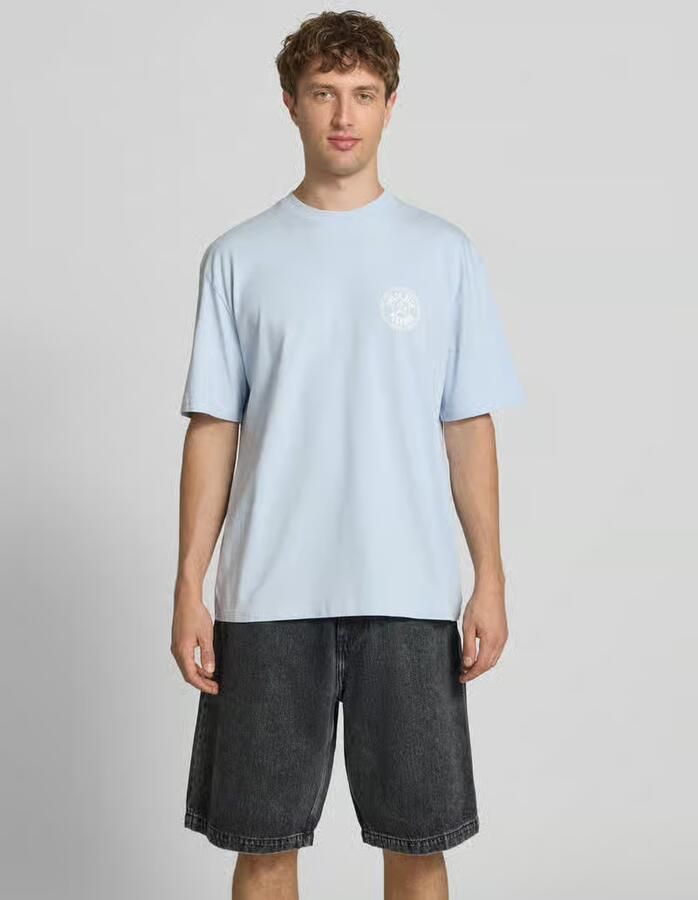 PEGADOR Oversized T-shirt met labelprint - Foto 2