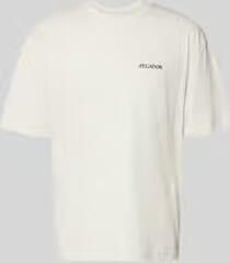 PEGADOR Oversized T-shirt met labelprint model 'Miles'