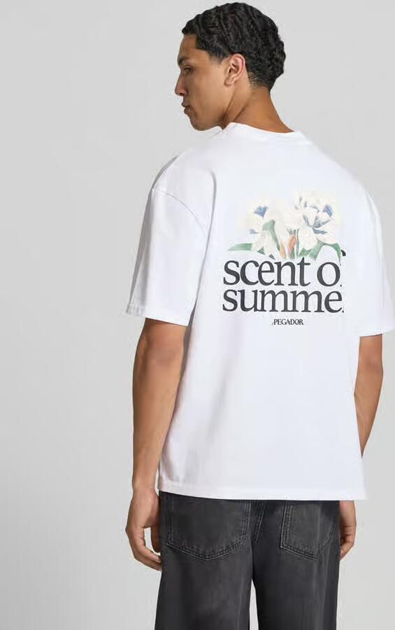 Pegador Oversized T-shirt met labelprint model 'MILES'