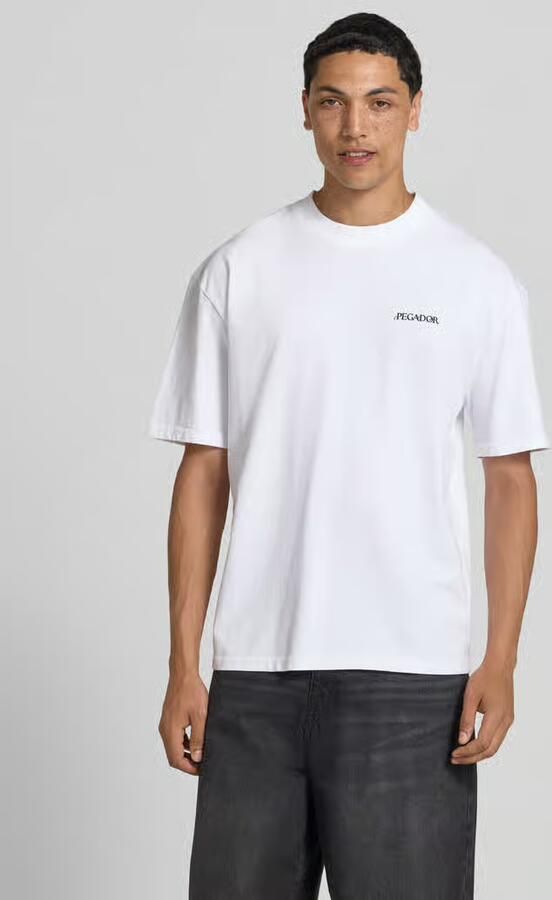 Pegador Oversized T-shirt met labelprint model 'MILES' - Foto 4