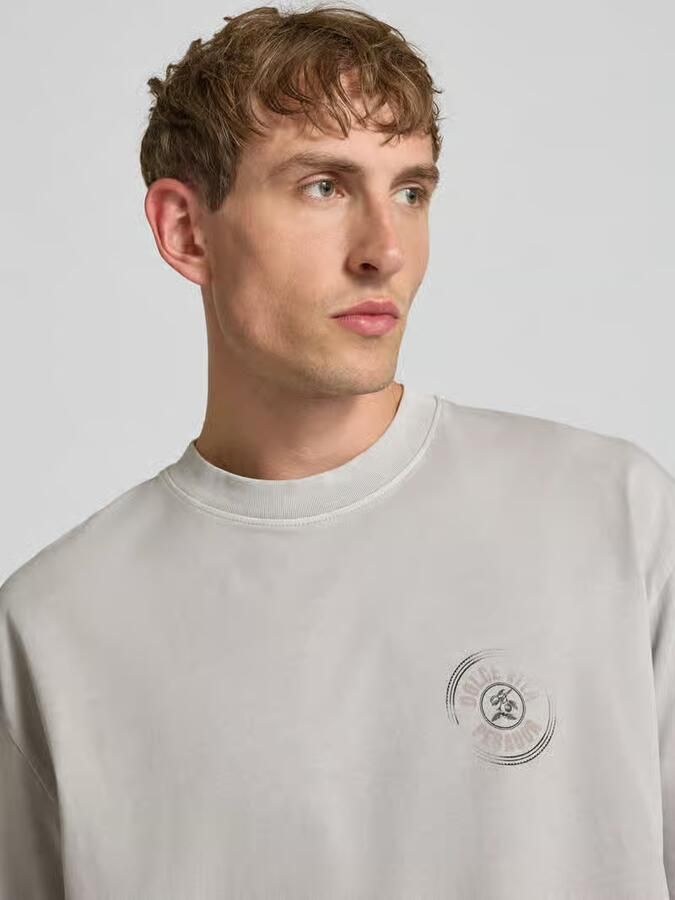 PEGADOR Oversized T-shirt met labelprint model 'Nuevo'