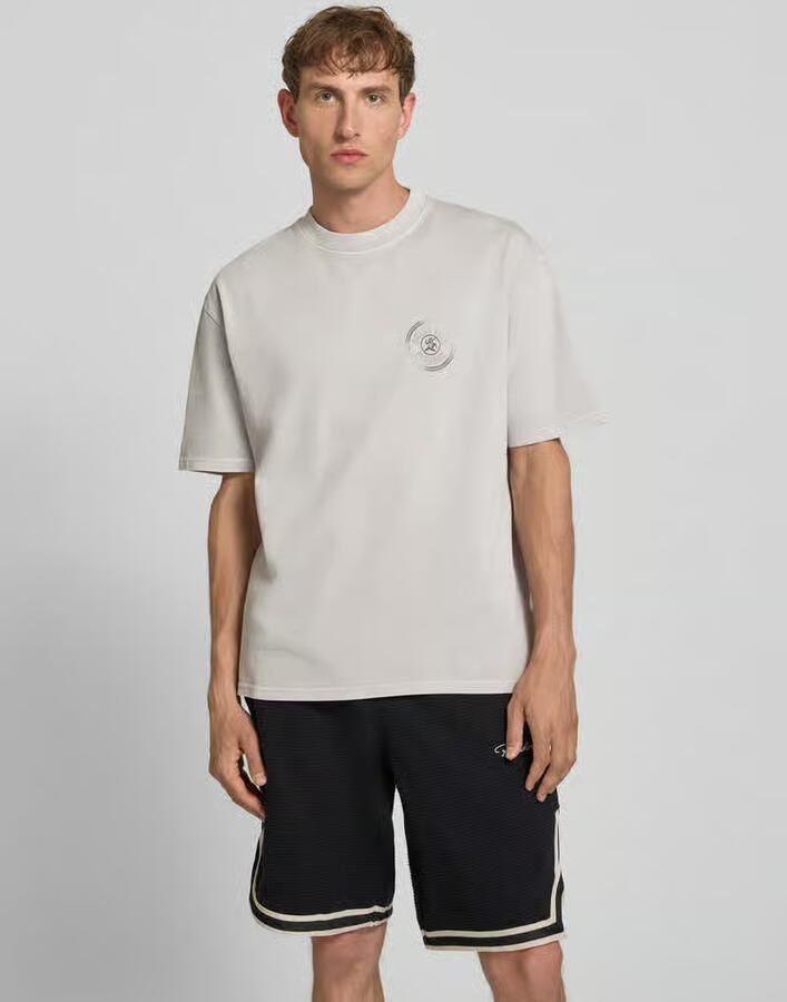 PEGADOR Oversized T-shirt met labelprint model 'Nuevo' - Foto 3