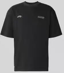 PEGADOR Oversized T-shirt met labelprint model 'Trofa'