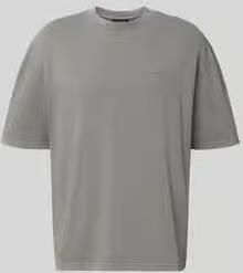 Pegador Logo Oversized Tee men T-Shirts & Polo's grijs Maat L Kleding