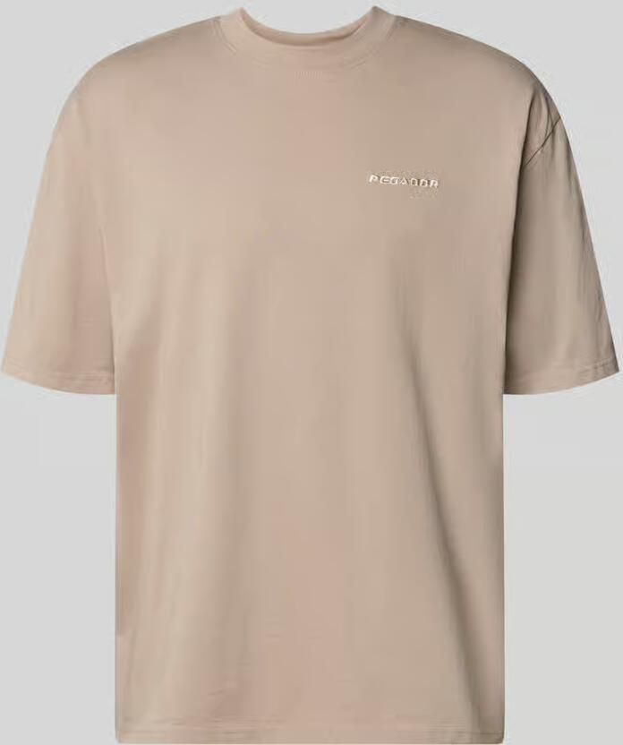 PEGADOR Oversized T-shirt met Labelstitching