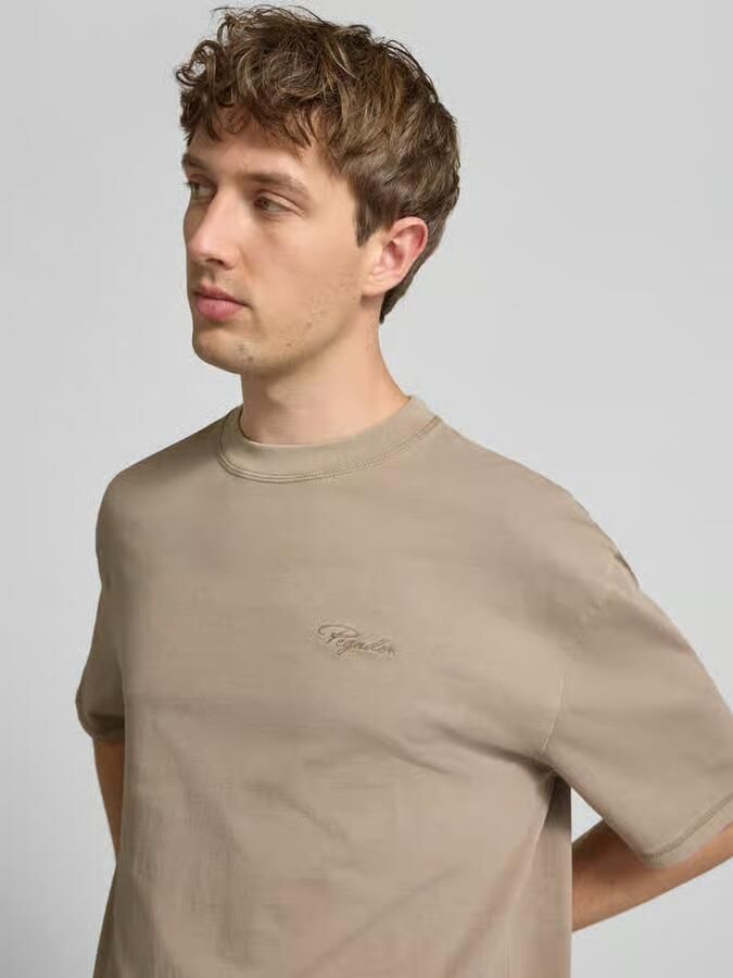 PEGADOR Oversized T-shirt met Labelstitching - Foto 2