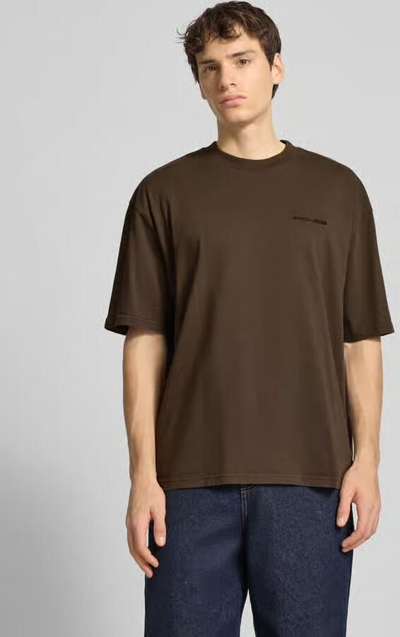PEGADOR Oversized T-shirt met labelstitching - Foto 2
