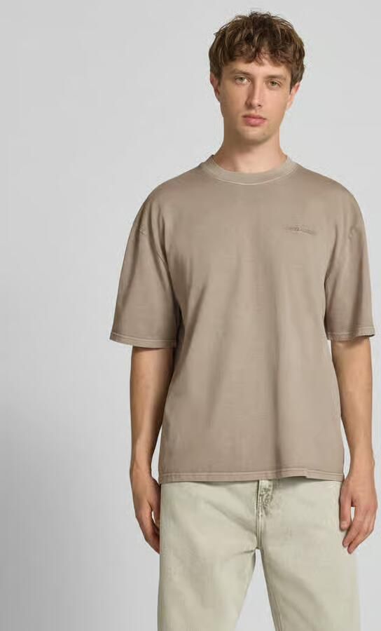 PEGADOR Oversized T-shirt met labelstitching - Foto 6