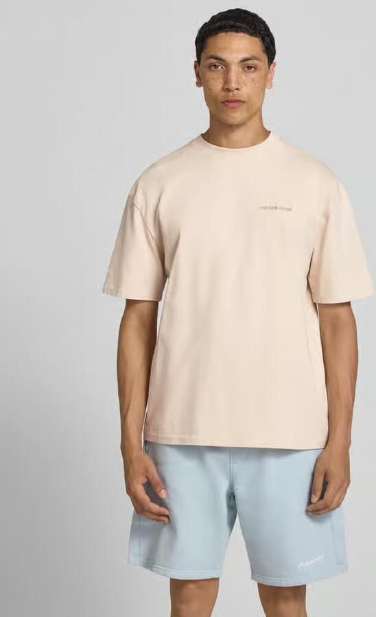 PEGADOR Oversized T-shirt met Labelstitching - Foto 4