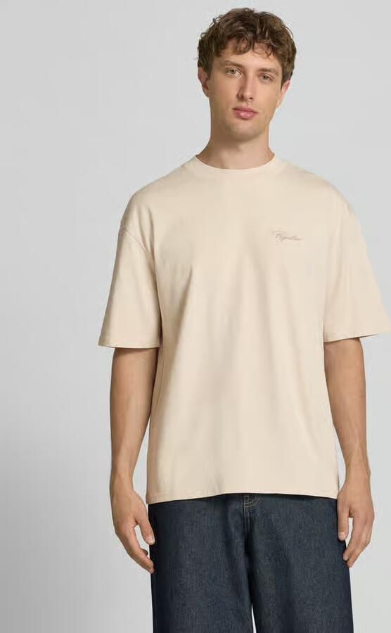 PEGADOR Oversized T-shirt met Labelstitching - Foto 3