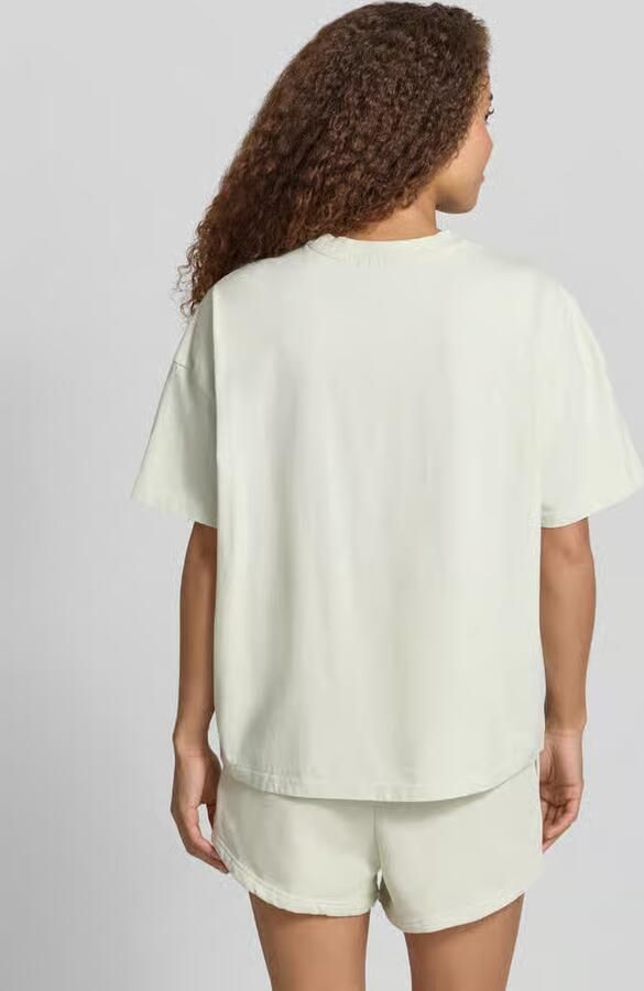 PEGADOR Oversized T-shirt met labelstitching model 'BRACY' - Foto 2