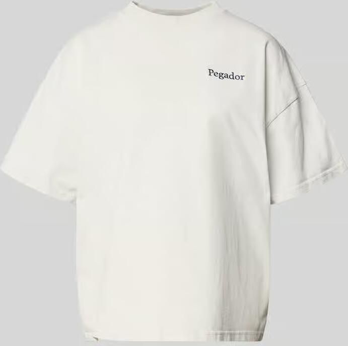 PEGADOR Oversized vrijetijdsoverhemd met labelstitching model 'Soglio' - Foto 17