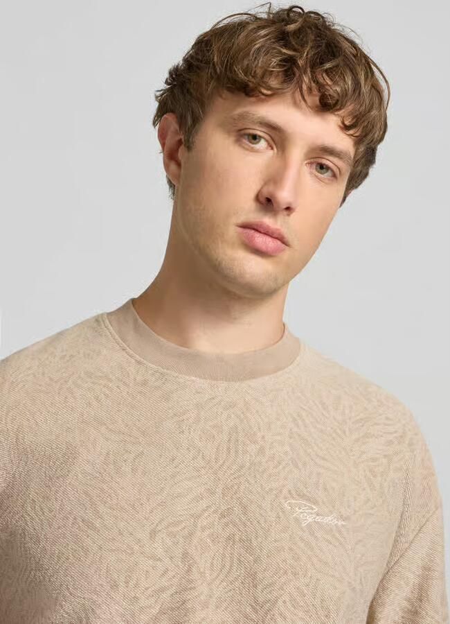 PEGADOR Oversized T-shirt met labelstitching model 'Murlo' - Foto 3