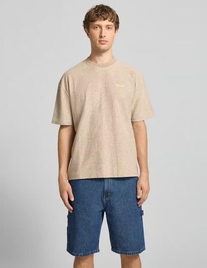 PEGADOR Oversized T-shirt met labelstitching model 'Murlo' - Foto 2