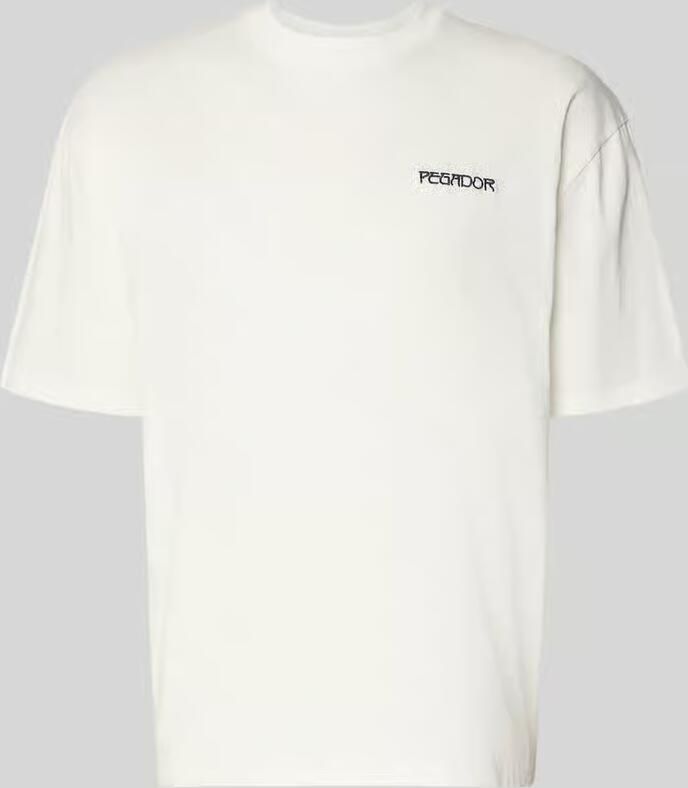PEGADOR Oversized vrijetijdsoverhemd met labelstitching model 'Soglio' - Foto 11