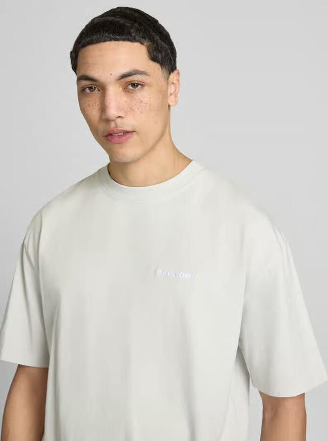 PEGADOR Oversized T-shirt met logo-stitching