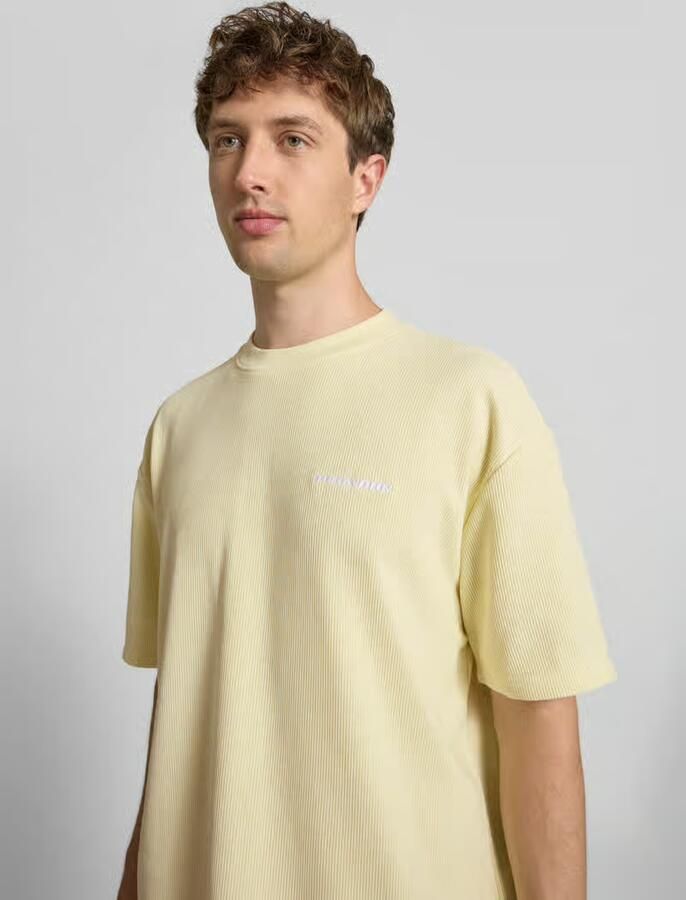 PEGADOR Oversized T-shirt met logostitching model 'Lagos'
