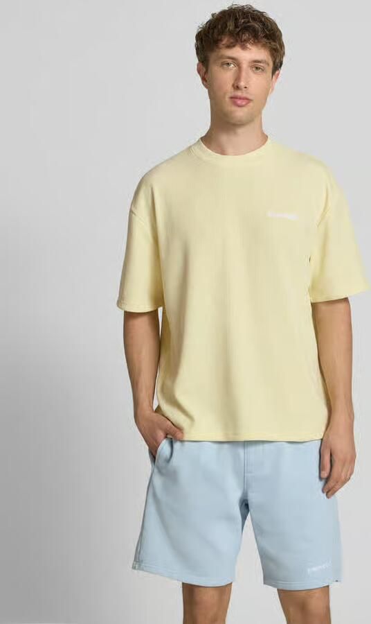 PEGADOR Oversized T-shirt met logostitching model 'Lagos' - Foto 3