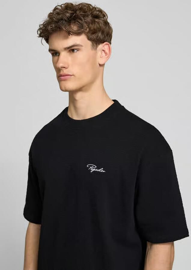 PEGADOR Oversized T-shirt met logostitching model 'Signar'