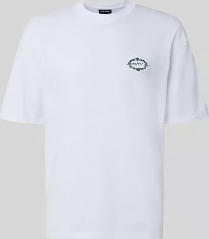 PEGADOR Oversized T-shirt met print op de achterkant model 'Reine' - Foto 2