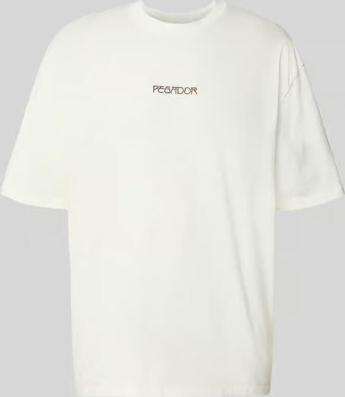PEGADOR Oversized T-shirt van katoen model 'Stavoren'