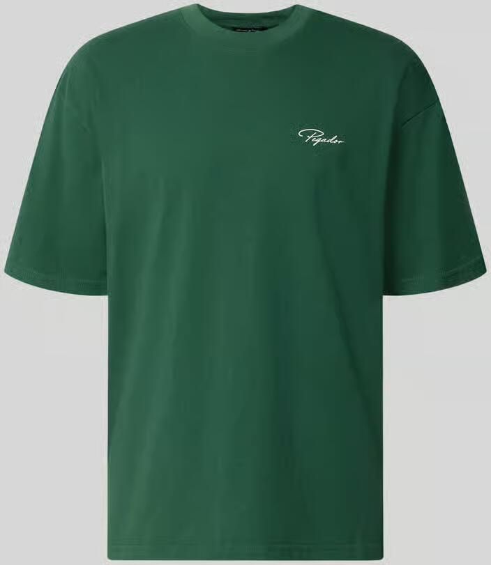 PEGADOR Oversized t-shirt van puur katoen model 'Pike'