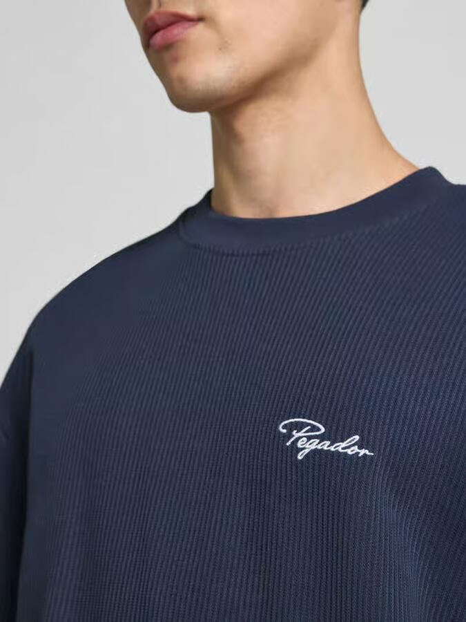 Pegador Sweatshorts met logostitching en steekzakken