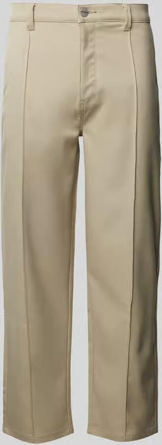 PEGADOR Regular fit broek met vaste persplooien model 'GUIDER' - Foto 3