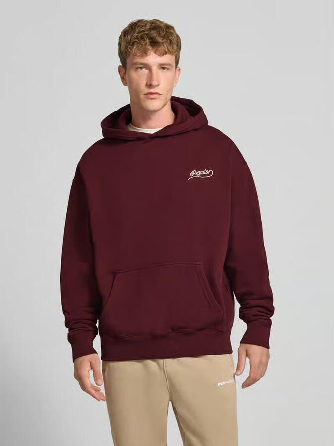 PEGADOR Regular fit hoodie van katoenmix - Foto 2
