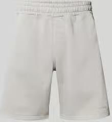 PEGADOR regular fit sweatshorts met gestikt logo