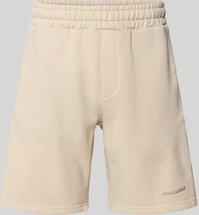 PEGADOR regular fit sweatshorts met gestikt logo - Foto 2