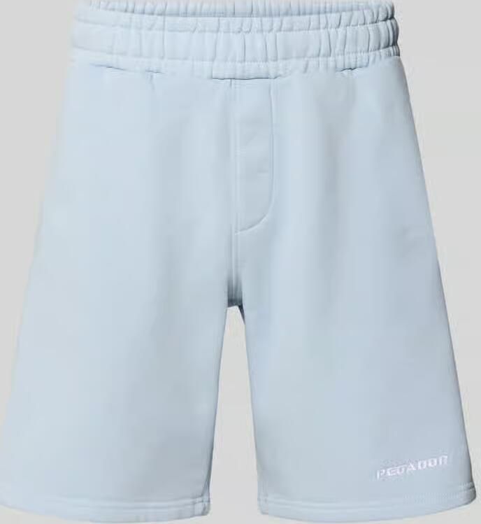 PEGADOR regular fit sweatshorts met gestikt logo - Foto 2