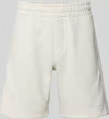 PEGADOR regular fit sweatshorts met gestikt logo