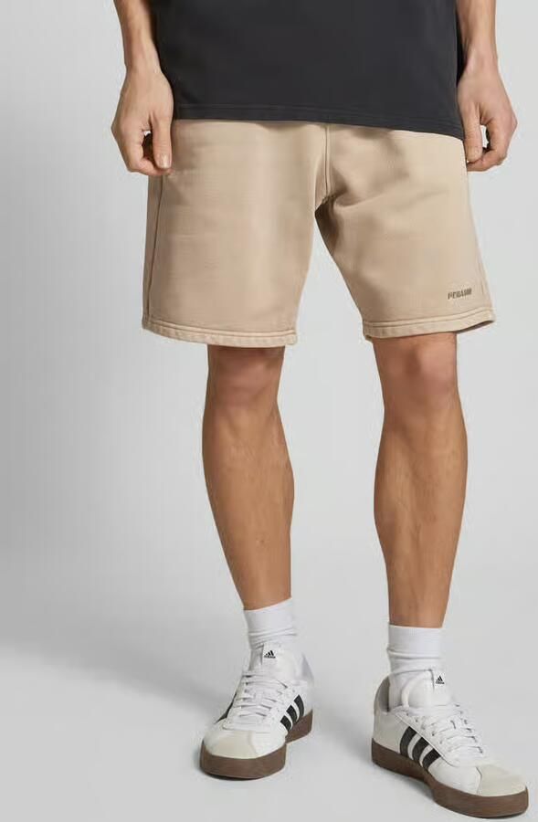PEGADOR Regular fit sweatshorts met labeldetail - Foto 2