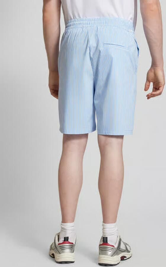 PEGADOR Regular fit sweatshorts met labeldetail model 'RATON' - Foto 3