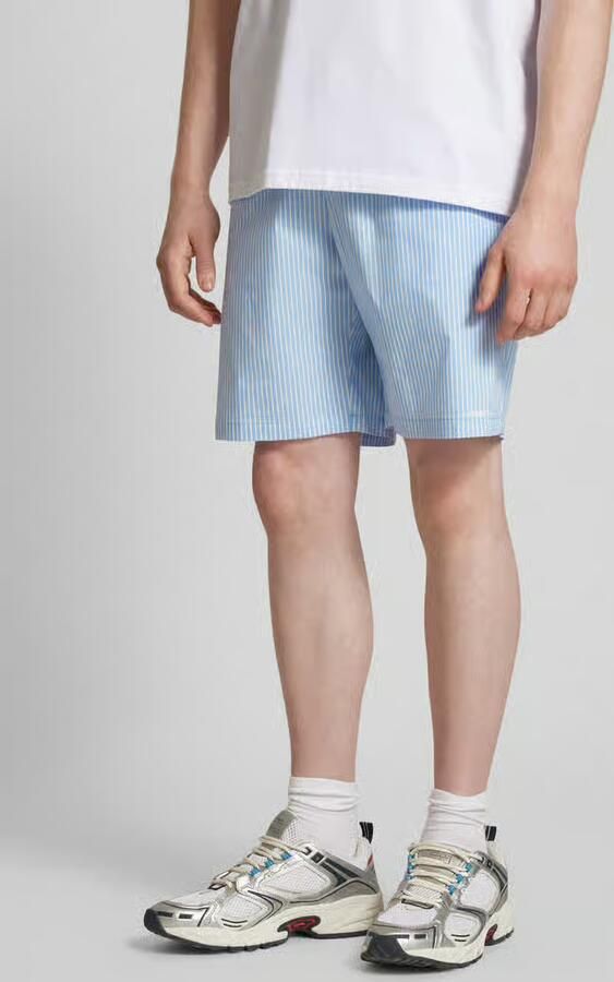PEGADOR Regular fit sweatshorts met labeldetail model 'RATON' - Foto 2