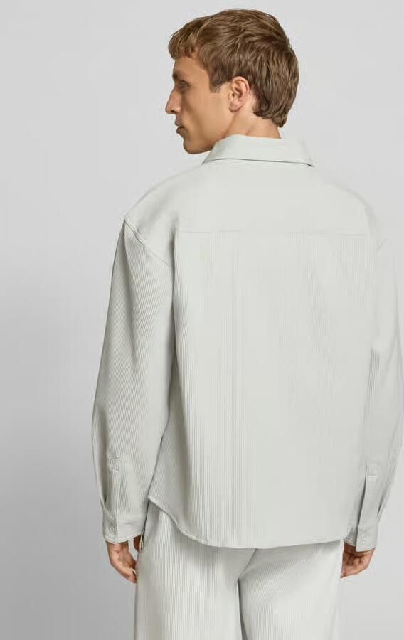 PEGADOR regular fit vrijetijdsoverhemd met kentkraag en label-stitching