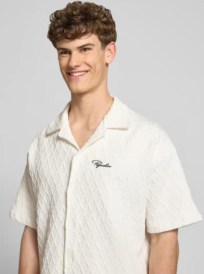 PEGADOR regular fit vrijetijdsoverhemd met label-stitching model 'Jovren' - Foto 3