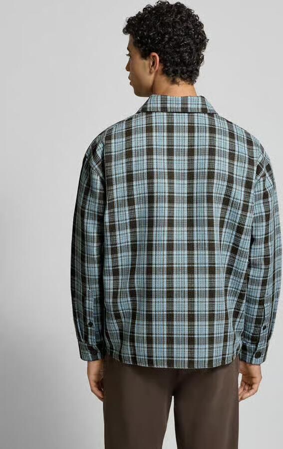 PEGADOR Regular fit vrijetijdsoverhemd met labelstitching - Foto 3