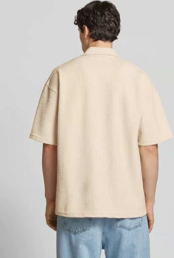 Pegador Libco Structured Knit Shirt Men Overhemden beige Maat XL Kleding - Foto 4
