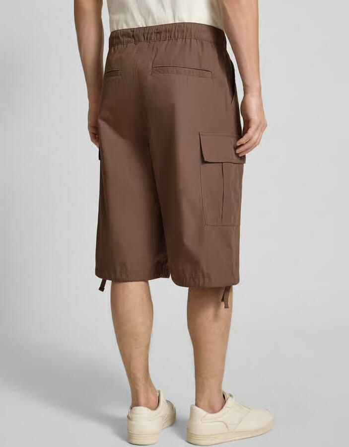 PEGADOR Relaxed fit bermuda met cargozakken model 'Meeker'