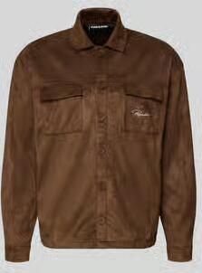 PEGADOR relaxed fit hemdoverhemd met borstzakken model 'Madikeri'