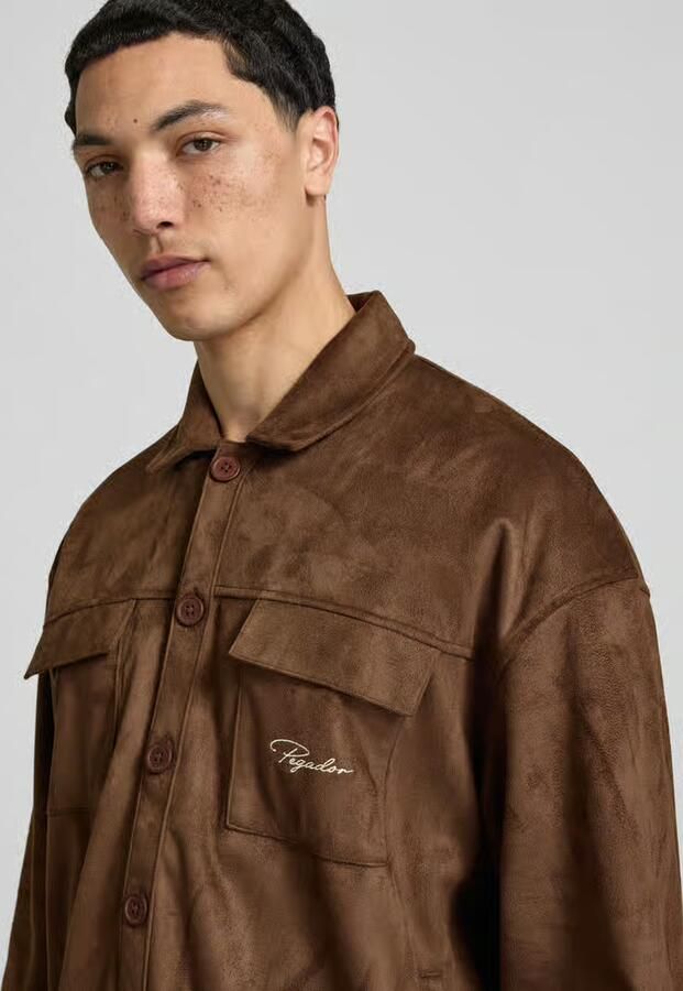 PEGADOR relaxed fit hemdoverhemd met borstzakken model 'Madikeri'